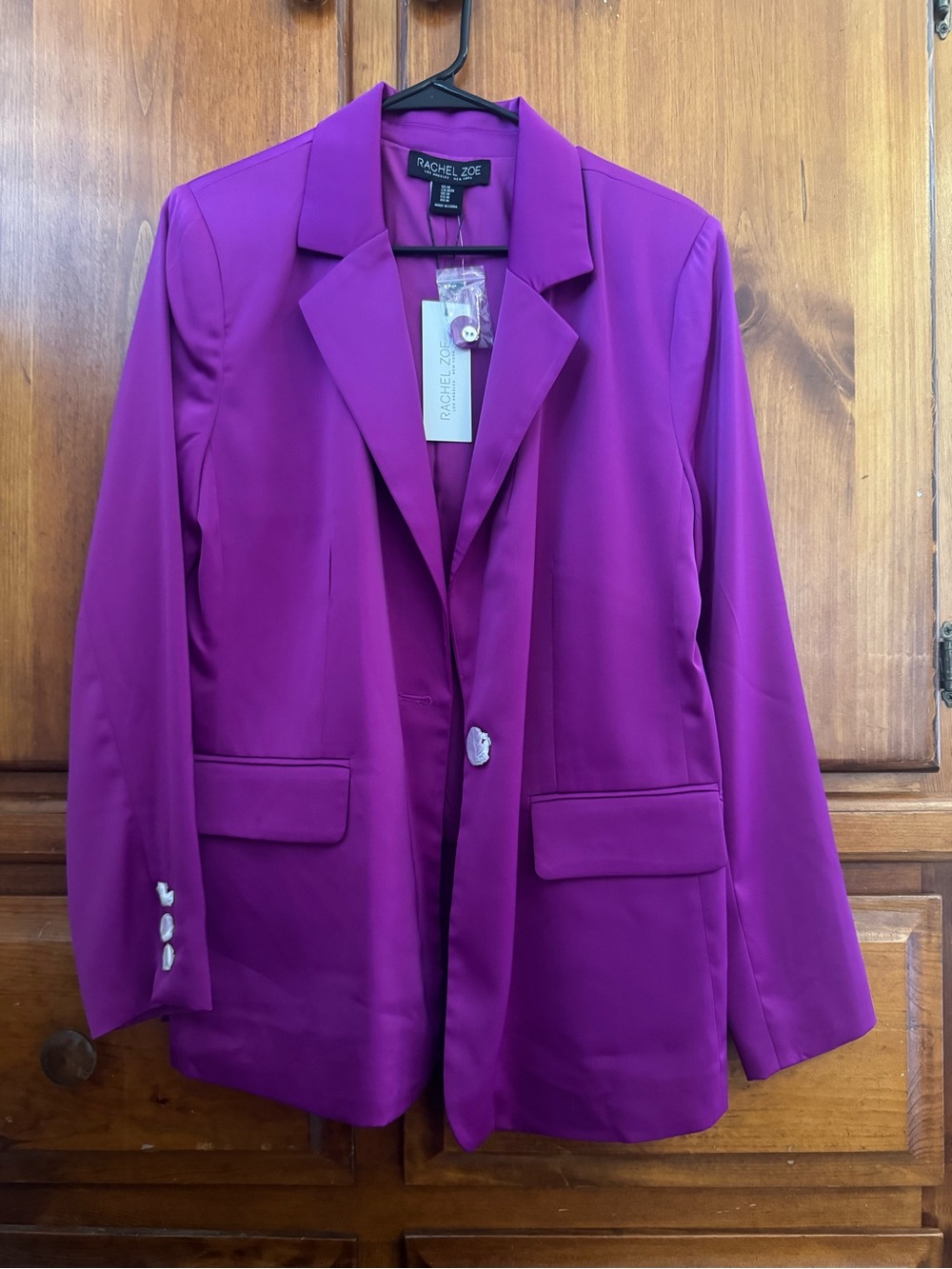 Rachel Zoe Purple Blazer